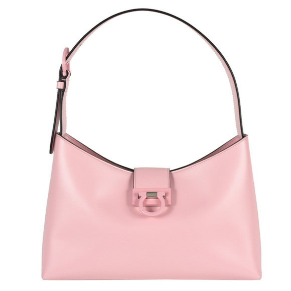 SALVATORE FERRAGAMO Pink Leather Shoulder Bag - Picture 1 of 8